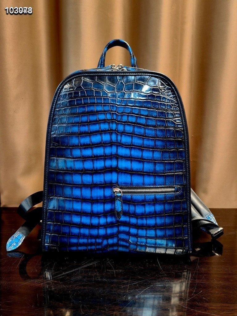 Nile Crocodile Computer Travel Backpack - Image 2